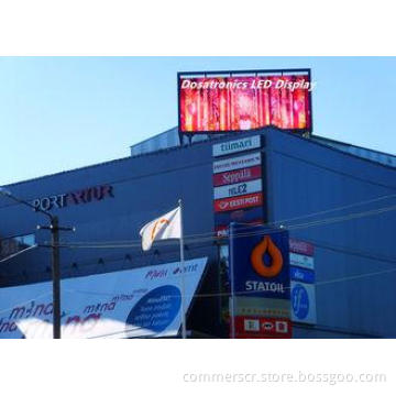 Waterproof P6mm Outdoor Electronic Message Boards Commercia